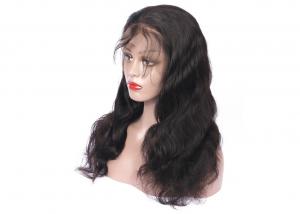 Cheap Body Wave Full Lace Virgin Human Hair Wigs Natural Luster For Black Women for sale