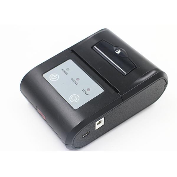 Portable 2 Inch IOS 58mm Barcode BluetoothThermal Printer For Food Order Set