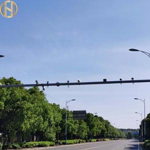 Cheap Custom Traffic CCTV Camera Pole  Monitoring CCTV Posts CMOS Sensor for sale