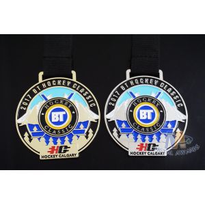 Buy cheap Hockey Calgary Baseball Sports Events Metal Award Medals Custom Logo Soft Enamel from wholesalers