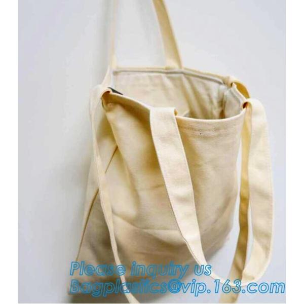 Custom silk screen printed Cotton material handle style blank natural cotton canvas bag without logo bagplastics bagease