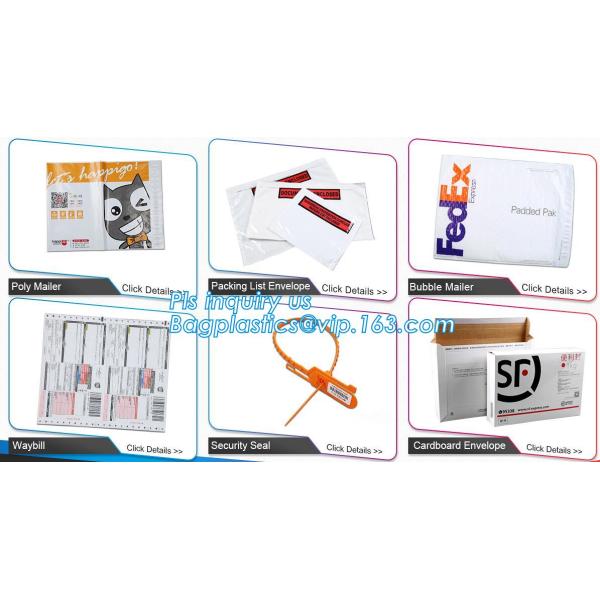 Waterproof packing list envelopes with self adhesive A3 A4 B4 B5 A7 C5 C7size, packing list enclosed envelope a5, bageas