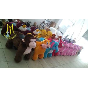 Cheap Hansel plush animla train toy ride horse scooter toy riding animal for birthday rent for sale