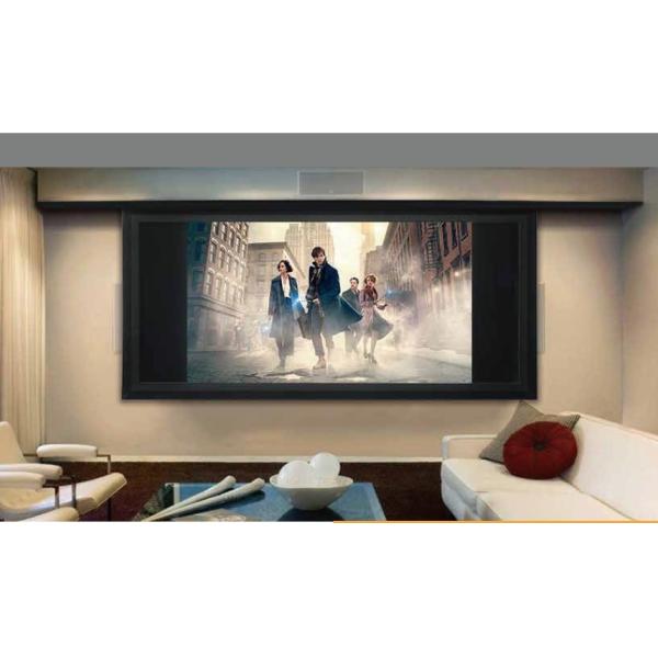 Large Multimedia Interactive Projector Screen Pull Down For Classroom Customized