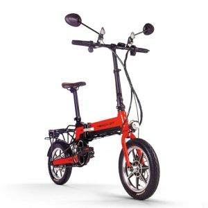 Cheap 250w 36v 14inch Modern Electric City Foldable Bike Rich Bit Top 619 for sale