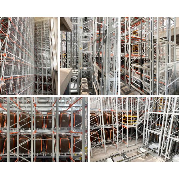 Radio Shuttle Cart And Carrier For Automatic Storage And Retrieval System ASRS Warehouse Storage Racking