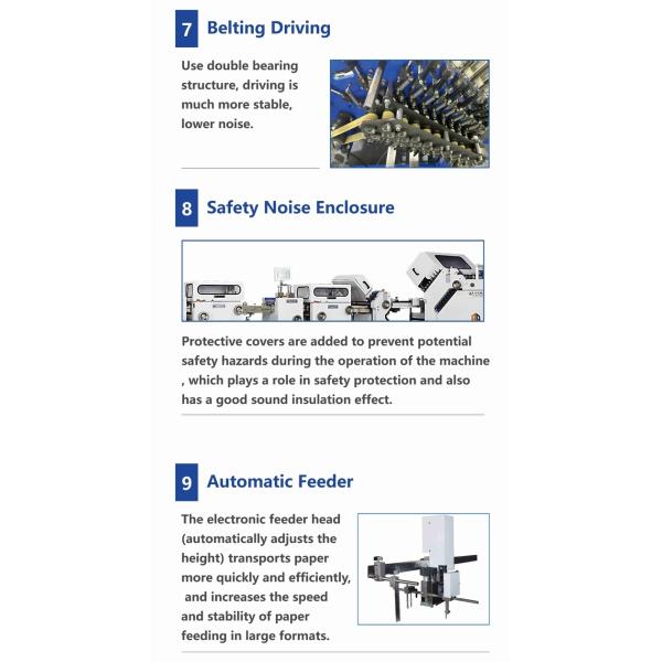 Large Format Pharmaceutical Inserts Folder Machine with Cross Knife Folder Leaflets Paper Folding Machine