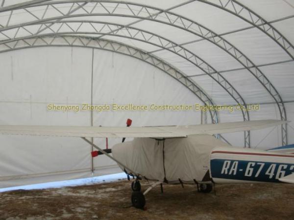 Pre engineered prefabricated steel structure airplane hangar construction