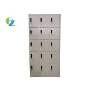 Buy cheap Customized Color 15 Door Steel Office Lockers , Metal Locker Cupboard from wholesalers