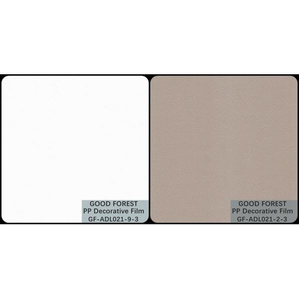 Decorative Black Polypropylene Film Degradable Naural Dermatoglyph