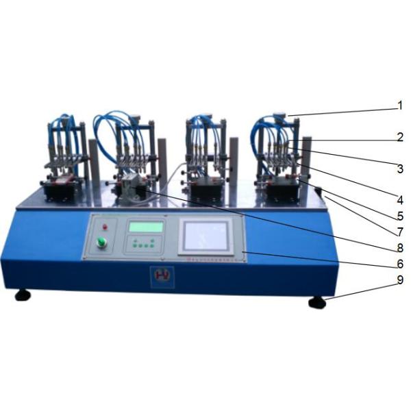 Pneumatic Button / Keystroke Durability Tester, Lifespan Tester LCD Controller