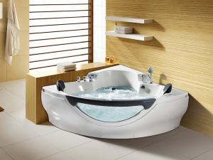 Cheap M3150-D Acrylic Massage Bathtub Pure Sanitary High Gloss Whirlpool Tub for sale