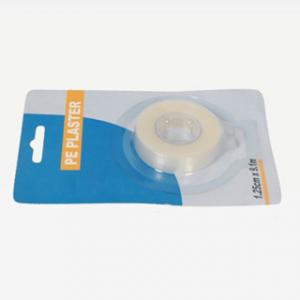 Cheap Hypoallerge Double Sided Adhesive Transparent PE Surgical Plaster / Medical Surgical Tape WL5011 for sale