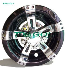 Buy cheap Universal Golf Cart Wheel Covers Golf Cart 8" Vegas Chrome 1 Year Warranty from wholesalers