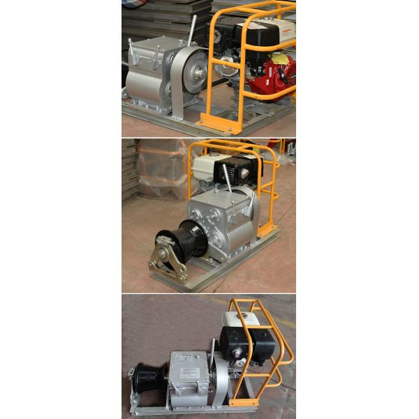 Single Drum Capstan Cable Puller Winch 50KN For Underground Cable Laying