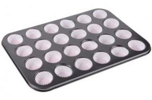 Cheap Hot selling customized Classic Non stick 6,24 cups muffin pan /cake mold with Paper Cup for sale