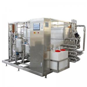 Cheap Continuous Tube Pasteurizer For Milk Milking Machine Juice Beer With Food Grade for sale