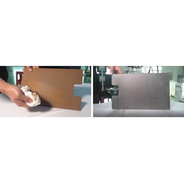 Oxide Coating Handheld Laser Cleaning Machine 500W For Cladding Layer Rust Removal