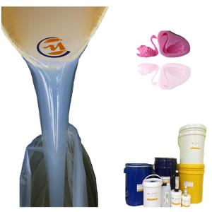 China Odorless Platinum Cure RTV2 Liquid Silicone For Making Rose Flower Candle Soap Molds on sale