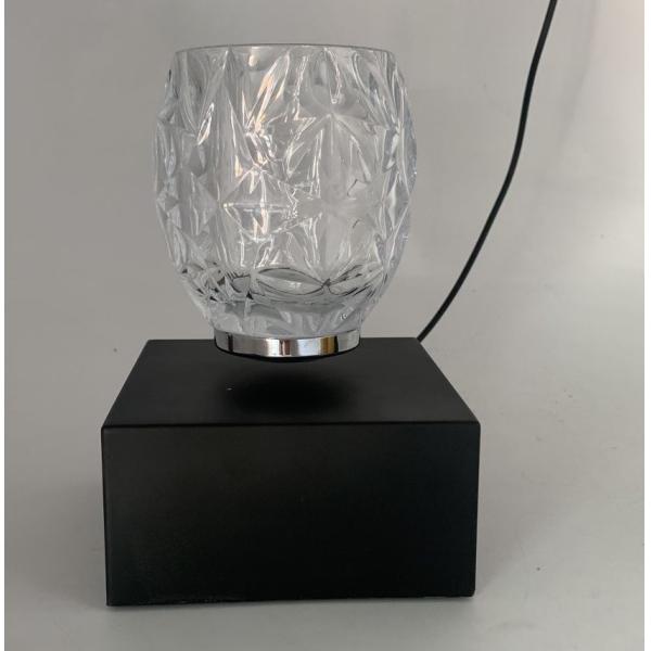 new wireless rechargeable magnetic levitation Cocktail Glass cup display racks