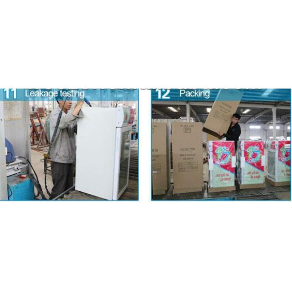 170L Drink Show Case Cooler front open Cooler Displayer