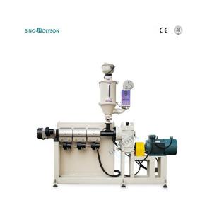 Cheap CE ISO SJ 45mm Single Screw PE Pipe Extruder Machine 22kw for sale