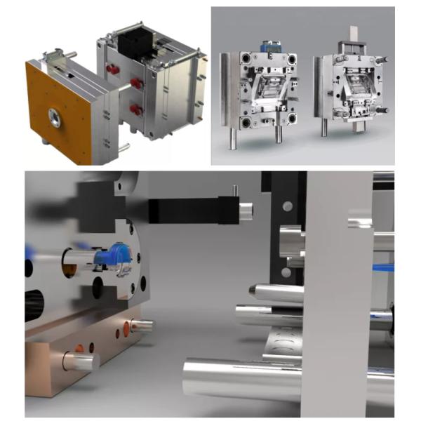 TS16949 P20 Nak80 Cavity Plastic Injection Molds Professional Plastic Mould Maker