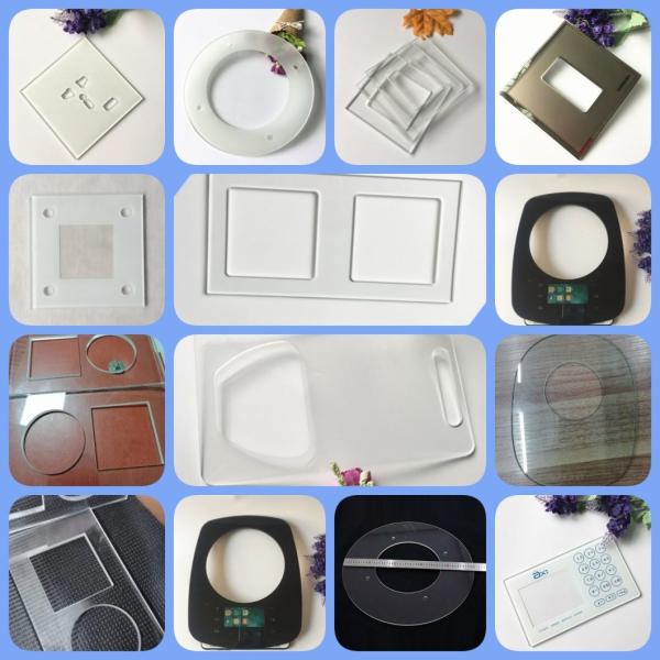 Industrial Computer Control System Crystal Lighting Glass with Minimum Aperture of 0.3mm