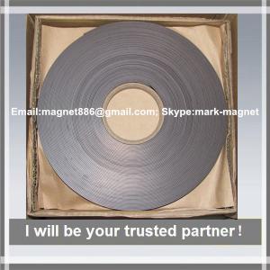 China Magnetic strip; Flexible rubber magnet strip Магнитная лента 12,7 тип А и B без клеевого слоя on sale