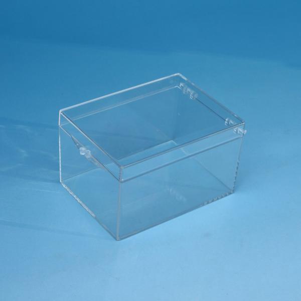 Acrylic Box Custom Clear Plexiglass Acrylic Display 5side Box Sliding Lid Poke Poking Mon Card Booster Display