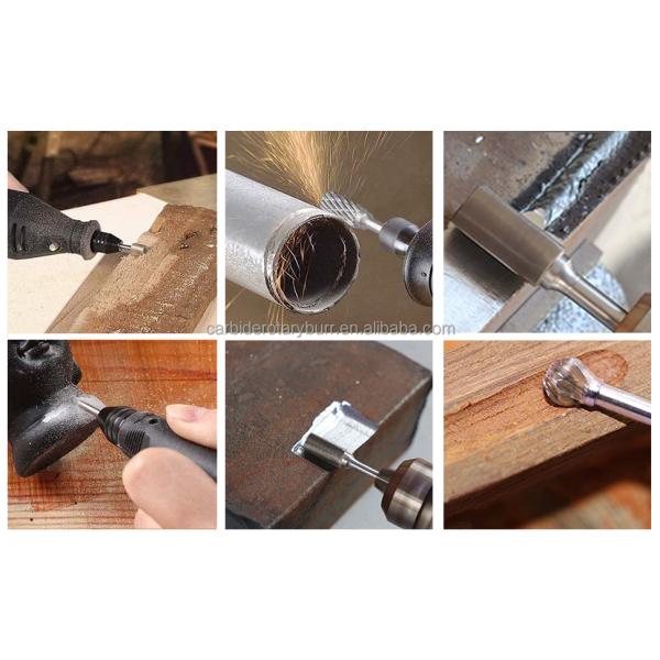 SA Type A Solid Tungsten Carbide Burs - Cylindrical Burrs