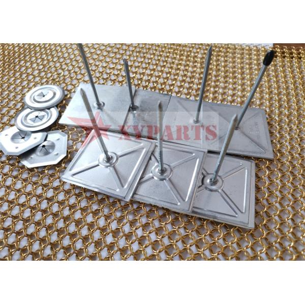 HVAC Accessories Steel Self Locking Dome Cap Washer For Insulation Fasteners