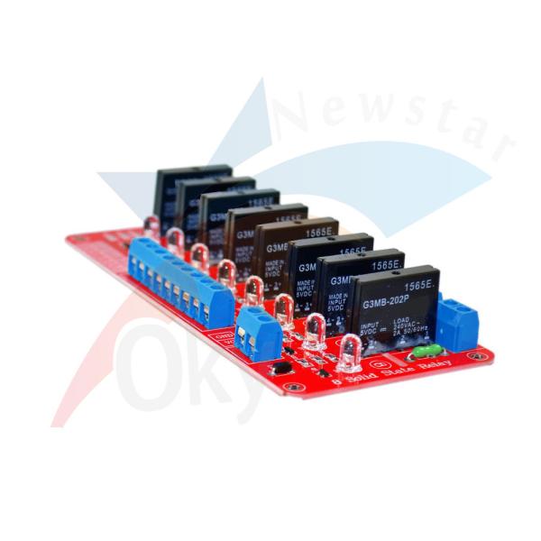 OMRON 5V 240V SSR Arduino Solid State Relay 2A Shield With Low Level