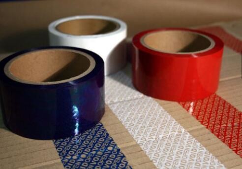 Matte silver tamper evident VOID security label sticker printing material,Sticker Roll Logo Label, Adhesive Matte Lamina