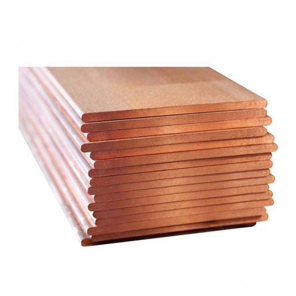 Quality C11000 C12200 C21000 Copper Brass Metals , Polished Copper Cathode Plates wholesale