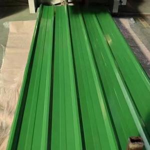 China Prepainted Colour Coated Metal Corrugated Roofing Sheets For Building on sale