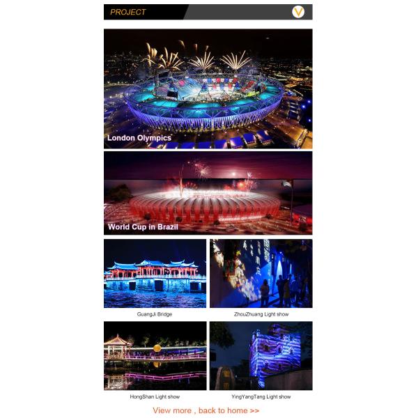 72W IP65 4 In 1 Stage Disco Effect Light Led Battery Flood Lighting