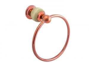 China New Design Bathroom Accessories Towel Ring Brass and Bowlder & Rose Gold Plating on sale