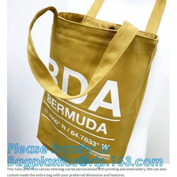 Custom silk screen printed Cotton material handle style blank natural cotton canvas bag without logo bagplastics bagease