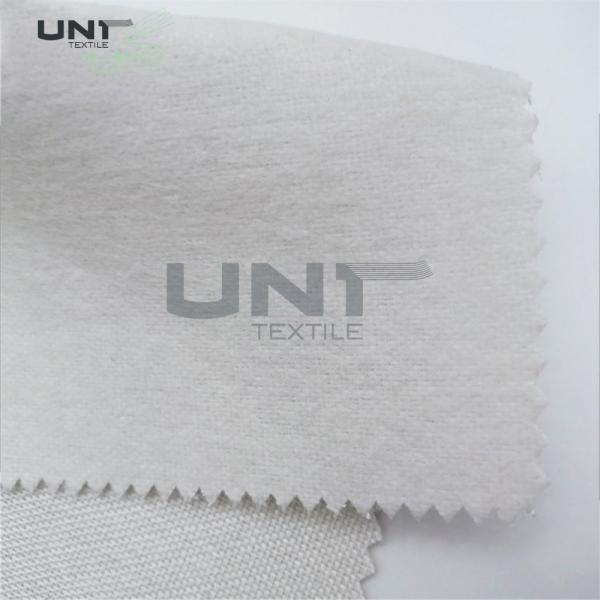 Single Side Brushed Woven Polyester Tie Interlining Fabric For Men Neck Tie