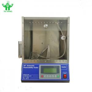 China ASTM D1230 Automatic Flammability Tester Operating Procedure Of 45 Degree on sale