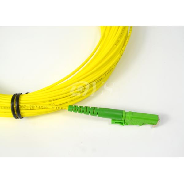 Custom Simplex Fiber Optic Patch Cord For CATV Systems E2000-E2000/APC
