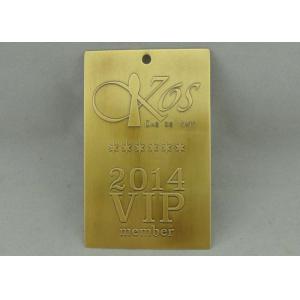 Cheap VIP Member Souvenir Badges Photo Etched For DAG OG NATT 85 x 54 mm for sale