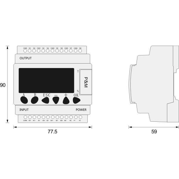 ANT SUMMIT Load Control Unit OMS-520 Elevator Load Weighing Controller