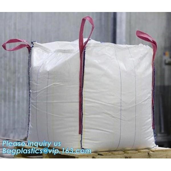 high capacity document pouch 1700kg extra strong circular woven polypropylene industrial big bags 1000kg, BAGEASE PACKAG