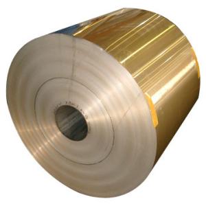 Buy cheap Heavy Gauge Aluminium Foil Coated With Blue / Golden Color Hydrophilic Film For from wholesalers