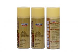 China Decorative Wood Finish Spray Paint Hard Wearing , Gold Lacquer Spray Paint For Wood on sale