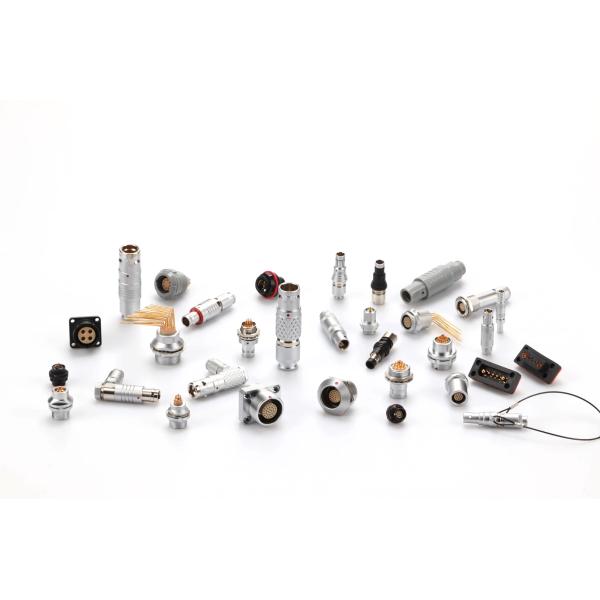 90° Angle Plug T3 5Pin B Series Circular Push-pull Self-locking Connector For Industrial Control