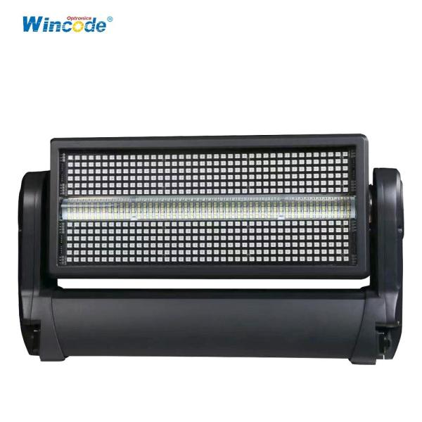 High-Power DMX Strobe Light | IP65 Rated, 7-44CH Modes | Seetronic XLR/PowerCON Connectors