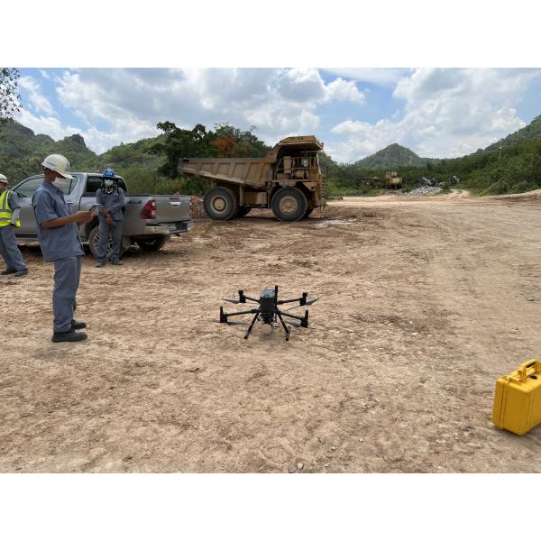 3D Mapping for Mine Drone LiDAR Scanning System Geosun GS-130X Colored Point Cloud High Accuracy